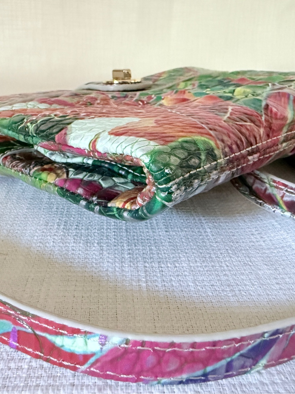 RARE Brahmin Mina Leather Crossbody in Utopia Melbourne / NWOT - Picture 6 of 9